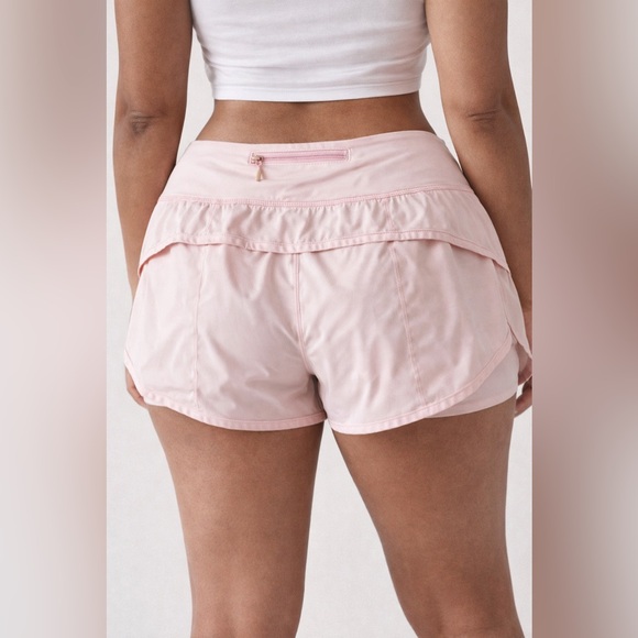 Lululemon Womens Hotty Hot Running
Shorts Pink Athletic Gym Lined Size 10 - Picture 2 of 15